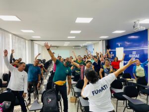 Imagem da notícia - FUnATI leva capacitação sobre sobre envelhecimento para educadores de Itacoatiara