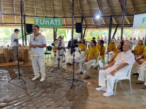Imagem da notícia - Apresentação musical marca o encerramento das oficinas de Bioinstrumentos da FUnATI