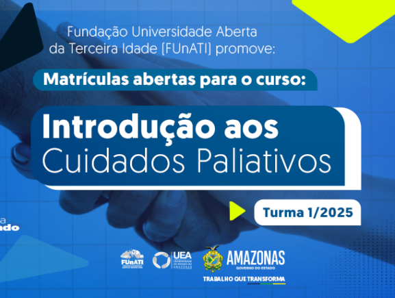 Matrículas abertas para o curso de Introdução aos Cuidados Paliativos