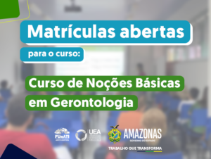 Imagem da notícia - Matrículas abertas para o curso de Noções Básicas em Gerontologia