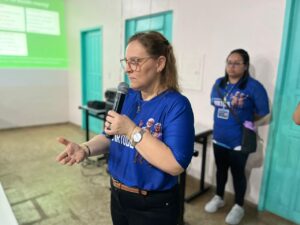 Imagem da notícia - FUnATI leva ações de conscientização e combate à violência contra a pessoa idosa para escolas de Itacoatiara