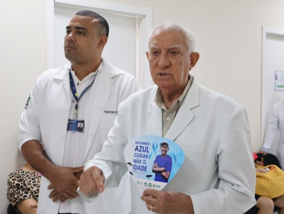 Novembro Azul: FUnATI reforça a importância dos cuidados com a saúde do homem idoso